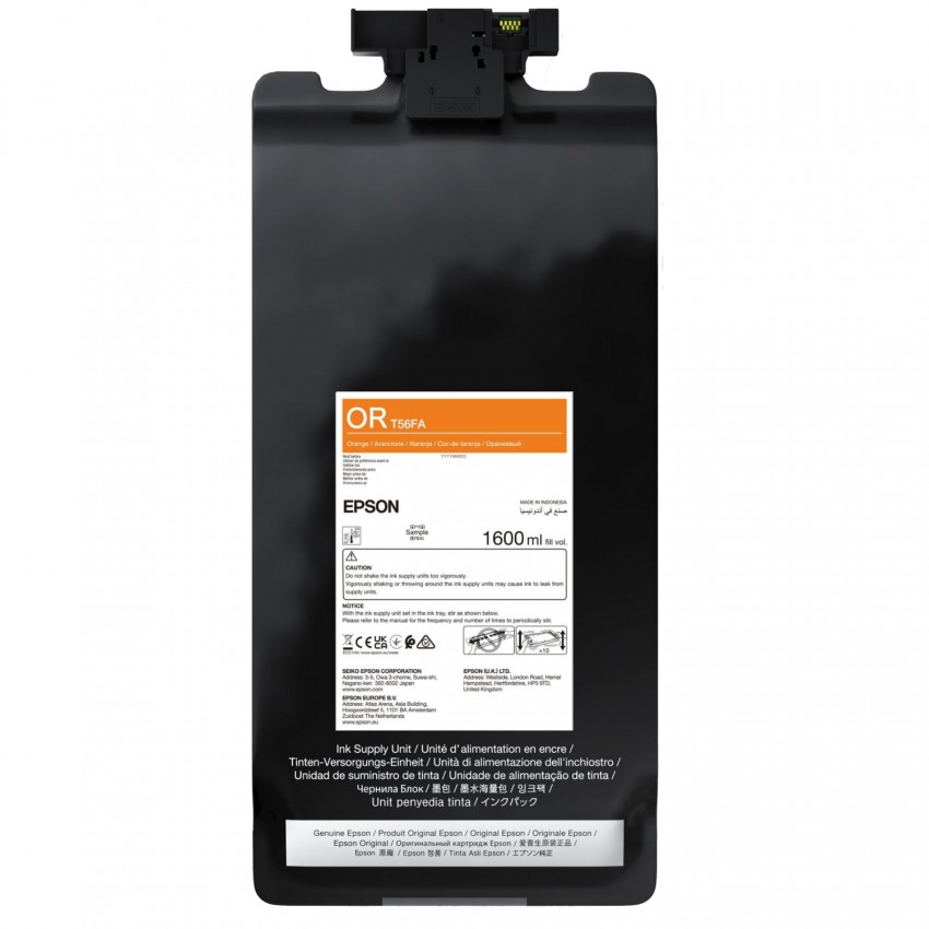 T56FA UltraChrome Pro12 pour imprimante SC-P20500 - ORANGE - 1,6L