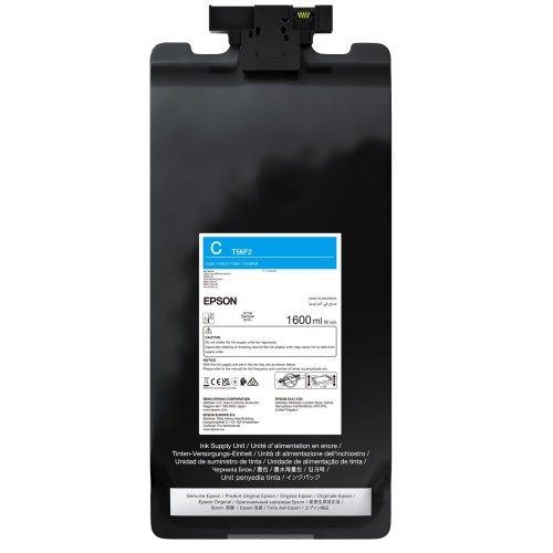 EPSON - Cartouche d'encre traceur T56F2 UltraChrome Pro12 pour imprimante SC-P20500 - CYAN - 1,6L