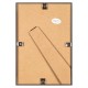 Steel Style (Plastique) avec passe-partout blanc