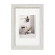 Home (Bois) avec passe-partout blanc