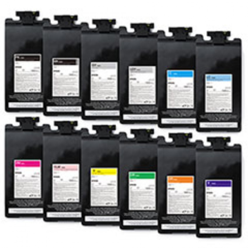 Encres Pigmentaires ND 12x500ml Pour Imprimante Grand Format Canon IPF – Lot De 12 Couleurs, Neuf Sous Emballage