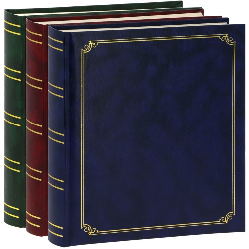 ZEP - Album photo traditionnel CLASSICO - 100 pages blanches - 400 photos - 29x31cm - Coloris assortis