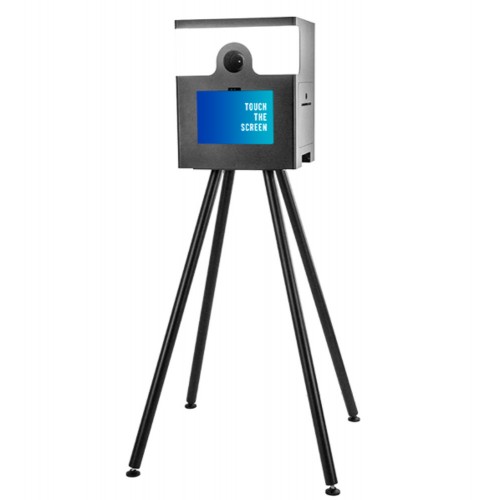 Borne photo (Photobooth) LITE + pied + housse de transport sur roulettes + imprimante thermique DS620