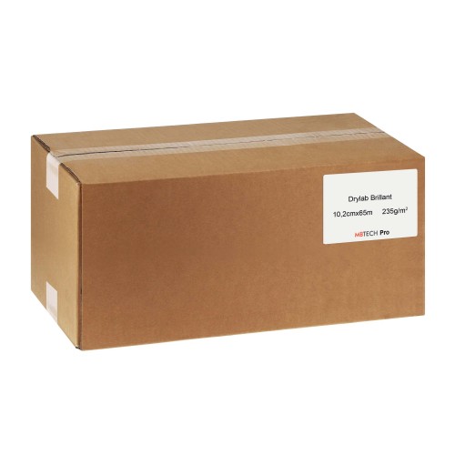 MB Tech Pro papier Drylab 10,2cmx65m brillant 235g/m² (4rlx)