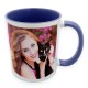 Mug blanc & violet 330ml pour sublimation (à l''unité)