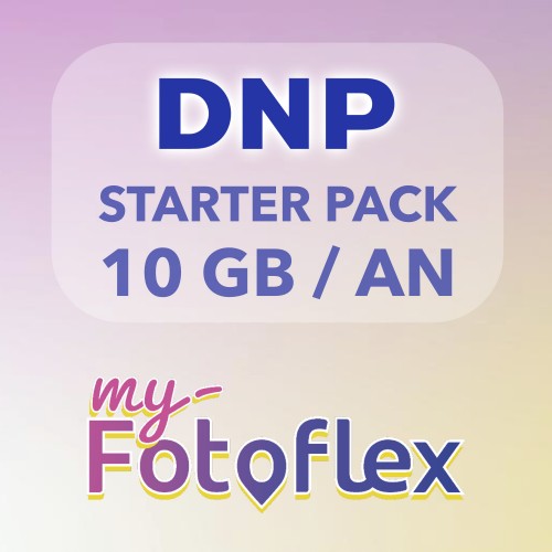 DNP - Forfait annuel My Fotoflex STARTER PACK 10GB