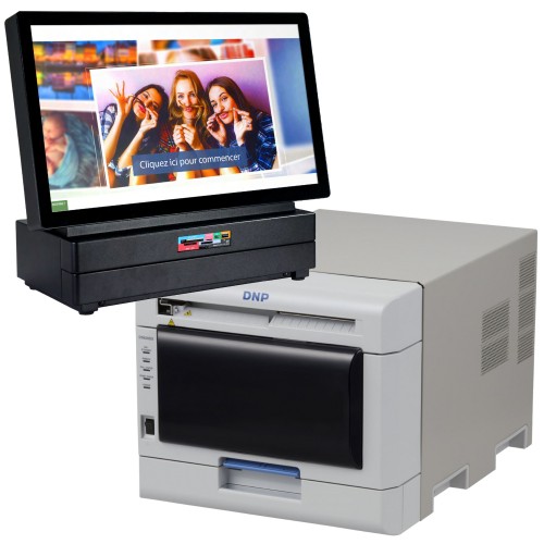 DNP - Kit imprimante thermique Kiosque (avec imprimante ) DT-T9 + DS-820DX recto-verso