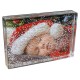 Bloc Photo Plexi Neige 10x15cm Lot de 24