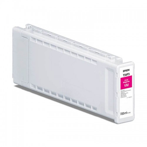 EPSON - Cartouche d'encre traceur T56P300 UltraChrome PRO 10 pour imprimantes SC-P7300/P9300 - Vivid Magenta - 700 ml