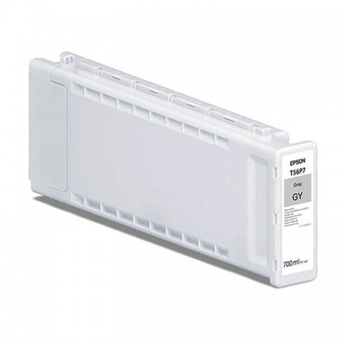 EPSON - Cartouche d'encre traceur T56P700 UltraChrome PRO 10 pour imprimantes SC-P7300/P9300 - Gris - 700 ml