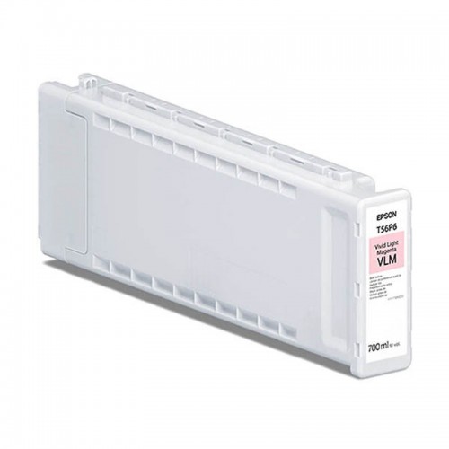 EPSON - Cartouche d'encre traceur T56P600 UltraChrome PRO 10 pour imprimantes SC-P7300/P9300 - Vivid Light Magenta - 700 ml