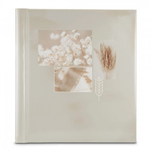 HAMA - Album photo adhésif SINGO II - 20 pages blanches - 60 photos 10x15cm - Couverture Coton 30x30cm