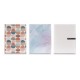 sans mémo DESIGNLINE II - 24 pages blanches - 24 photos 10x15cm - Couverture Coloris Rétro 12x16,5cm