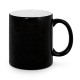Mug céramique magique MB TECH 330ml (11oz) - Noir brillant - L'impression apparaît quand l'eau chaude est versée.