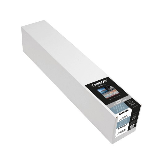CANSON - Papier jet d'encre Infinity Edition Etching Rag II blanc mat 310g - 24” (61cm) - 12m