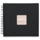 Hama Album à spirales Fine Art New black 28x24cm 50P noires