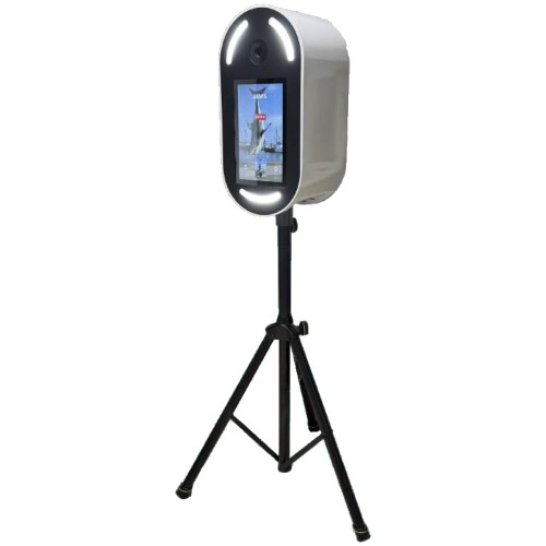 MB TECH - Borne photo (Photobooth) IKIOSK Selfiebooth sans imprimante