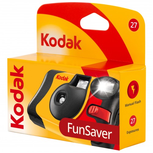 KODAK - Appareil photo jetable Fun Saver Flash - 800 iso - 27 poses