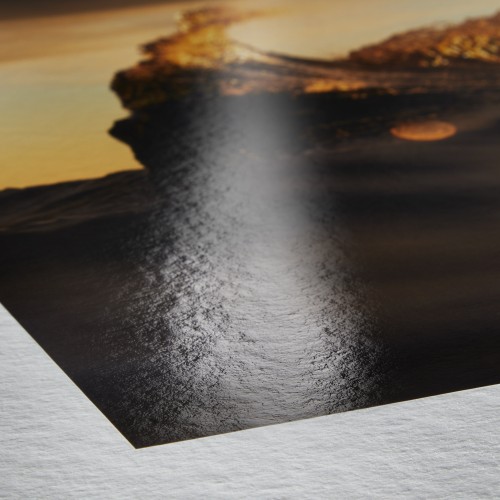 HAHNEMÜHLE - Papier jet d'encre FineArt Bamboo Gloss Baryta - 305g - 44" (111,8cm x 12m)