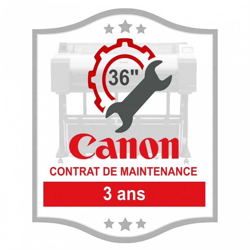 à 3 ans pour traceurs CAD 36" (réf. 7950A534E)