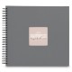 traditionnel FINE ART SPIRAL - 50 pages noires - 300 photos 10x15cm - Couverture Gris pierre 36x32cm + fenêtre
