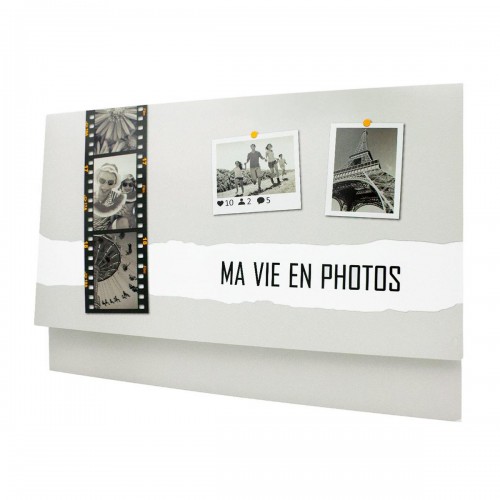 Pochette de livraison MA VIE EN PHOTOS - 20x30cm avec soufflet (Lot de 130)