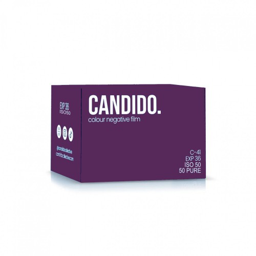 CANDIDO - Film couleur 50 PURE (50 ISO) Format 135 - 36 poses (Lot de 10)