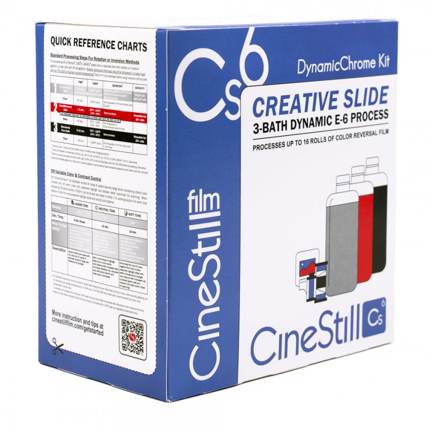 CINESTILL Chimie CS6 Kit Creative Slide E-6 (16 films)