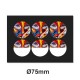 GAMAX Gabarit impression Badges et Magnets Ø75mm pour Epson V1000