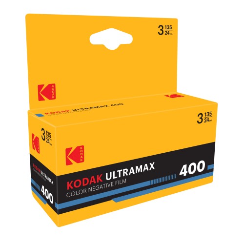 KODAK - Film couleur UltraMax 400 135-24 poses - Tripack - Vendu par 10