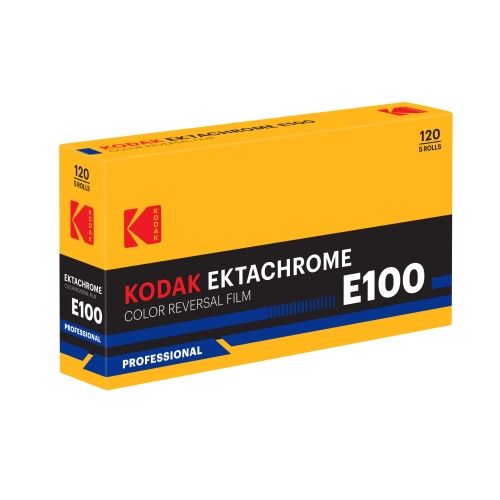 KODAK - Film inversible Ektachrome E100 120 - Propack de 5