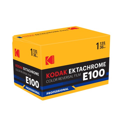 KODAK - Film inversible Ektachrome E100 135-36 poses - Vendu par 10