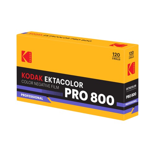 KODAK - Film couleur EKTACOLOR PRO 800 120 - Propack de 5