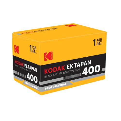 KODAK - Film noir et blanc EKTAPAN 400 135-36 poses - Boîte - Vendu par 10