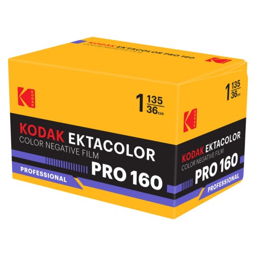 KODAK - Film couleur EKTACOLOR PRO 160 135-36 poses - Boîte - Vendu par 10