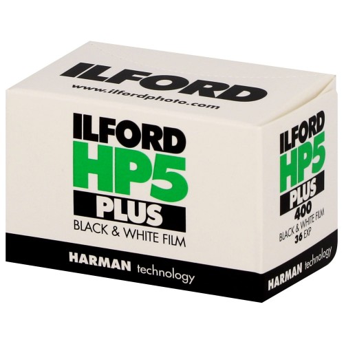 ILFORD Film HP5 PLUS 400 ASA 135 36P Boîte de 50 Films  Noir et Blanc