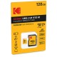 KODAK Carte Mémoire Micro SD avec adaptateur 128GB UHS-1 U1 Class 10