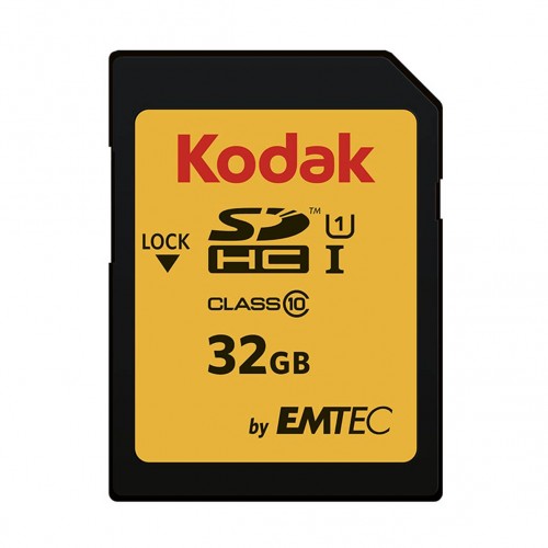 KODAK - Carte mémoire SD UHS-1 U1 Class 10 - 32GB