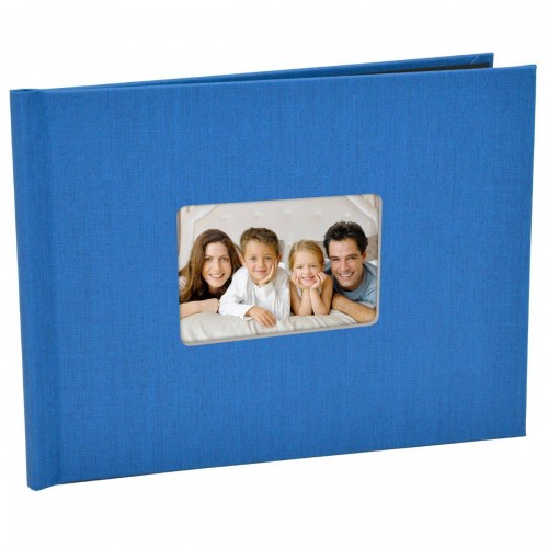 PELEMAN Couverture bleu A4 avec fenêtre pour D1000A Lot de 10