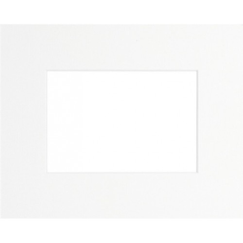 BRIO - Passe partout - Format extérieur 15x20cm - Fenêtre 10x15cm - Blanc