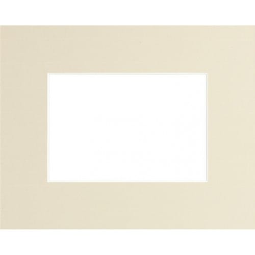 Passe partout BRIO - Format extérieur 18x24cm - Fenêtre 10x15cm - Beige "Bis"