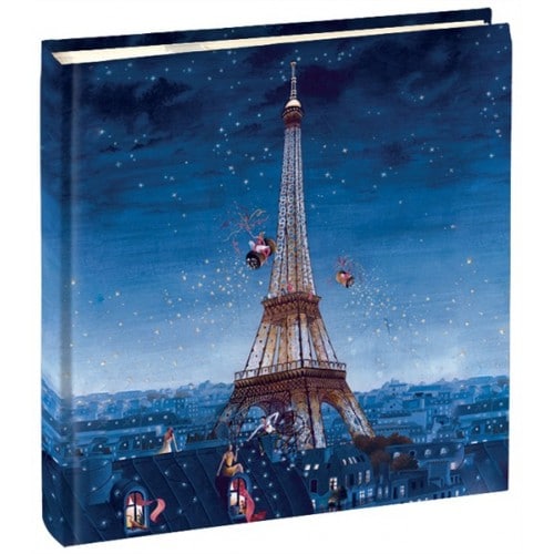 PANODIA - Album photo série ARTISTES Illustration M.A. FOUCART 21,5x25cm - Pochettes 100 photos 11x15 - 2 vues par page 50 pages ivoire "Tour Eiffel"