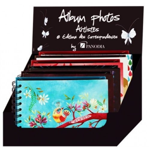 PANODIA - Mini album série ARTISTES Traditionnel 30 pages noires - couverture rigide - modèle aléatoire si achat d'1 à 5 albums