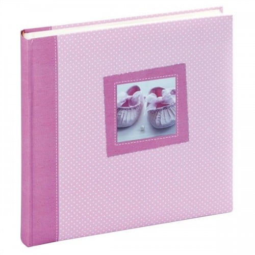PANODIA - Album photo série TILOU Traditionnel 30x30cm 60 pages blanches Rose