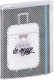 Carnet de voyage PANODIA série TRIP Format 14,5x21cm - 96 pages Avec pochette zip Gris - Couverture souple