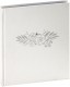 Livre d'argent PANODIA série WEDDING 21x25cm 130 pages blanches Tranche argenté Couverture en vinyl irisé Marquage contemporain 