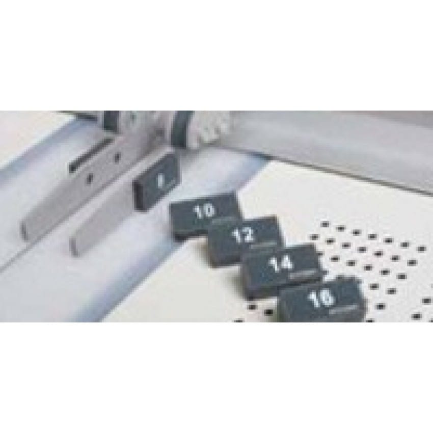 Accessoire fabrication couverture FASTBIND Casematic - Guides de dos  de 10, 12, 14 et 16mm pour Casematic H32/H32 Pro et H46 Pr