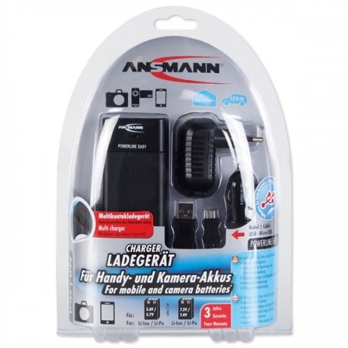 ANSMANN - Chargeur Powerline Easy universel