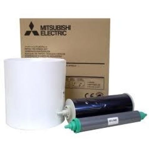 MITSUBISHI - Papier thermique identité CK700S4P(HX)ID pour DIS710E - Carton de 3 x 110 tirages