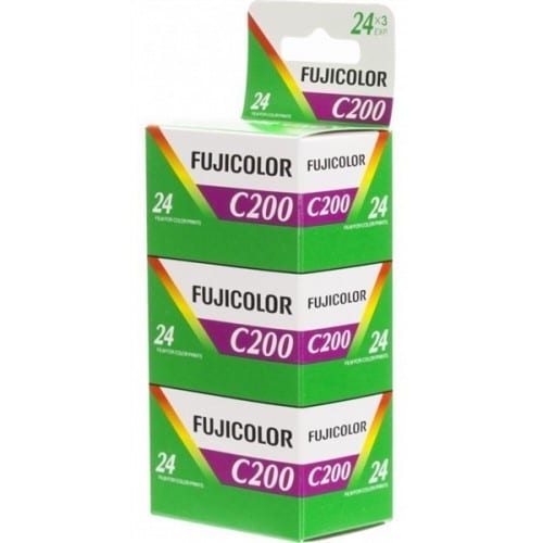 Film couleur Fujicolor C200 (200 ISO) 135/24p tripack